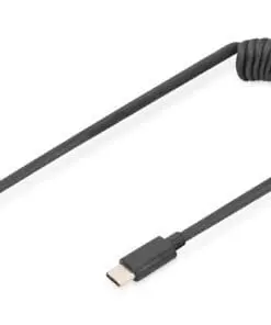 Digitus USB 2.0 - USB - C auf USB - C Spiralkabel