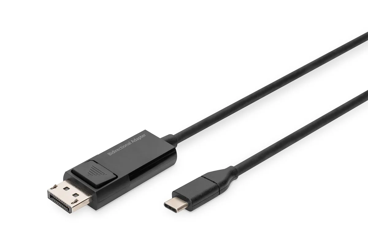Digitus USB Typ C DisplayPort Bidirektional Adapterkabel Digitus USB Typ C DisplayPort Bidirektional Adapterkabel