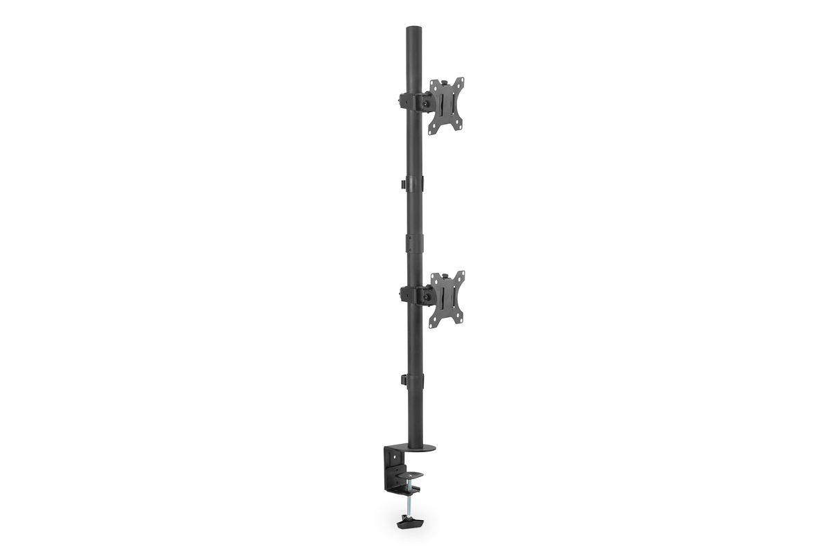 Digitus Universal Dual Monitorhalter, Vertikal Digitus Universal Dual Monitorhalter, Vertikal