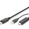 Digitus 4K HDMI Adapterkabel - HDMI auf DisplayPort