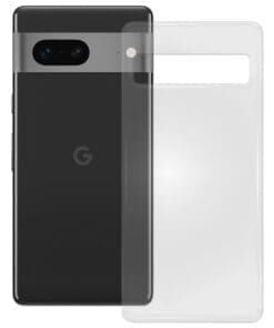 PEDEA Soft TPU Case für Google Pixel 8, transparent