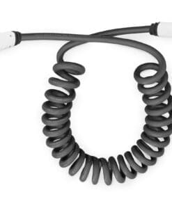 DIGITUS KFZ-Spiral-Ladekabel für Elektroautos&PHEV –5 m– Typ 2