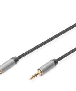 DIGITUS Audio Anschlusskabel, 3,5 mm Klinke-3,5 mm Klinke