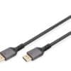 DIGITUS 8K DisplayPort Anschlusskabel 1.4 Version 1m Der DIGITUS HDMI eARC Converter/Splitter bietet 2 Betriebsarten (Modi): Modus 1 -> eARC Audio Extractor – Verbinden Sie ein HDMI2.1 Gerät (z.B. XBox Series X, PS5) mit einem UHD-Fernseher, während Sie weiterhin Ihren alten AVR (Audio Video Receiver) verwenden. Unkomprimierter 5.1 / 7.1 Surround Sound sowie ATMOS und DTS können vom eARC- oder ARC-Port Ihres TVs an jeden Standard-HDMI-Eingang (NICHT eARC-Port) Ihres älteren AVR oder Ihrer Soundbar extrahiert werden. Streaming Geräte/Sticks, Sat-TV, Streaming-Apps auf Ihrem Smart TV profitieren von den bestmöglichen Audioinhalten. Modus 2 -> Audio Splitter – Mit dem lokalen HDMI-Eingang und Ausschalten der eARC-Extraktion am Umschalter ist es möglich, den Audiostream von jeder HDMI-Mehrkanal-Audioquelle aufzuteilen und das Video an jeden HDMI 2.0 TV zu senden. Der Audioausgang bietet ein schwarzes 720p-Bild, um mit jedem älteren AVR mit HDMI 1.3 und höher kompatibel zu sein.