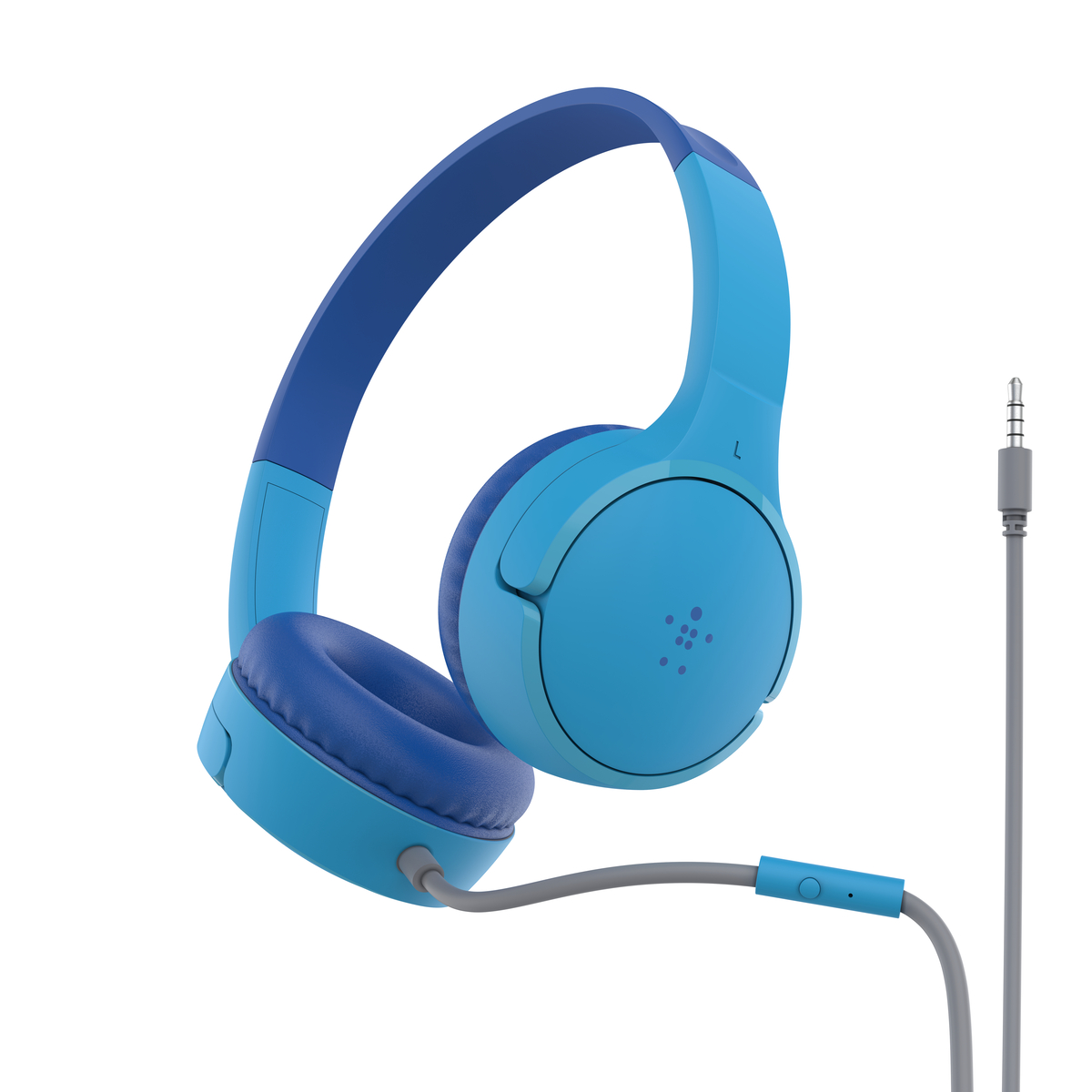 best4you Mini Kopfhörer Belkin blau SOUNDFORM™ On-Ear - kabelgebundene