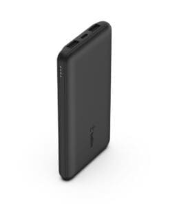 Belkin BOOST CHARGE Powerbank, 10.000mAh 12W, USB-A & -C, blk