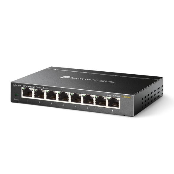 TP-Link TL-SG108S(UN) 8-Port Gigabit Desktop Switch TP-Link TL-SG108S(UN) 8-Port Gigabit Desktop Switch