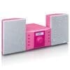 Lenco MC-013PK - Stereoanlage, Pink