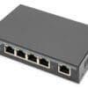 Der DIGITUS Gigabit 4PPoE Extender unterstützt die neuste Netzwerktechnologie, um Ihr Ethernet-Signal auf bis zu 100 Meter zu erweitern. Der Verstärker wird über 4PPoE (4-Pair Power over Ethernet oder niedriger) mit Strom versorgt, so benötigen Sie kein zusätzliches Netzteil und können das Gerät auch dort verwenden, wo keine Stromleitungen oder Steckdosen vorliegen, um die Reichweite des Netzwerkes deutlich zu erhöhen. Durch die Unterstützung von PoE+ und 4PPoE können auch Geräte mit höherem Stromverbrauch angebunden werden, wie beispielsweise Access Points, POS-Systeme oder Videotelefone. Setzen Sie auf zukunftsweisende 4PPoE-Technologie mit dem Gigabit 4PPoE Extender von DIGITUS.