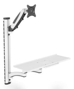 DIGITUS Arbeitsplatz (Monitor, Tastatur, Maus) Wandmontage