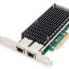 DIGITUS 10Gbps Dual Port Ethernet Server Adapter