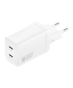 4smarts Ladegerät PDPlug Dual 45W GaN 2xC, weiß