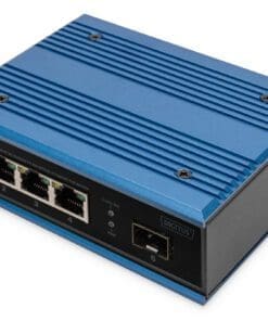 DIGITUS 4-Port 10/100Base-TX to 100Base-FX Ind. Ethern. Switch