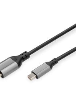 DIGITUS 8K DisplayPort Adapterkabel, mini-DP auf DP