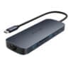 Hyper HyperDrive EcoSmart Gen.2 Universal USB-C 10-in-1 Hub HyperDrive Next 4-Port-USB-C-Hub – die tragbare Konnektivitätslösung für YouTuber, Videobearbeiter, Fotografen und mehr. Mit der erweiterten 4K 60 Hz-Monitorunterstützung für Mac, PC und Chromebook sowie 4 ultraschnellen Anschlüssen können Sie Ihr kreatives Potenzial zu Hause oder unterwegs freisetzen. Erleben Sie doppelt schnellere Dateiübertragungen mit den 10-Gbit/s-USB-Anschlüssen, laden Sie Ihr Gerät mit einem 100-W-PD-Power-Pass-Through-Anschluss auf und treffen Sie eine nachhaltige Wahl mit der EcoSmart-Technologie.