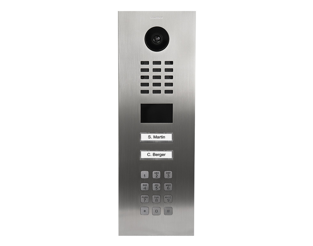 DoorBird D2102KV IP Video Türstation V4A Edelstahl DoorBird D2102KV IP Video Türstation V4A Edelstahl
