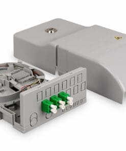 DIGITUS Ftth Hausübergabepunkt, 3 x LC/APC Duplex