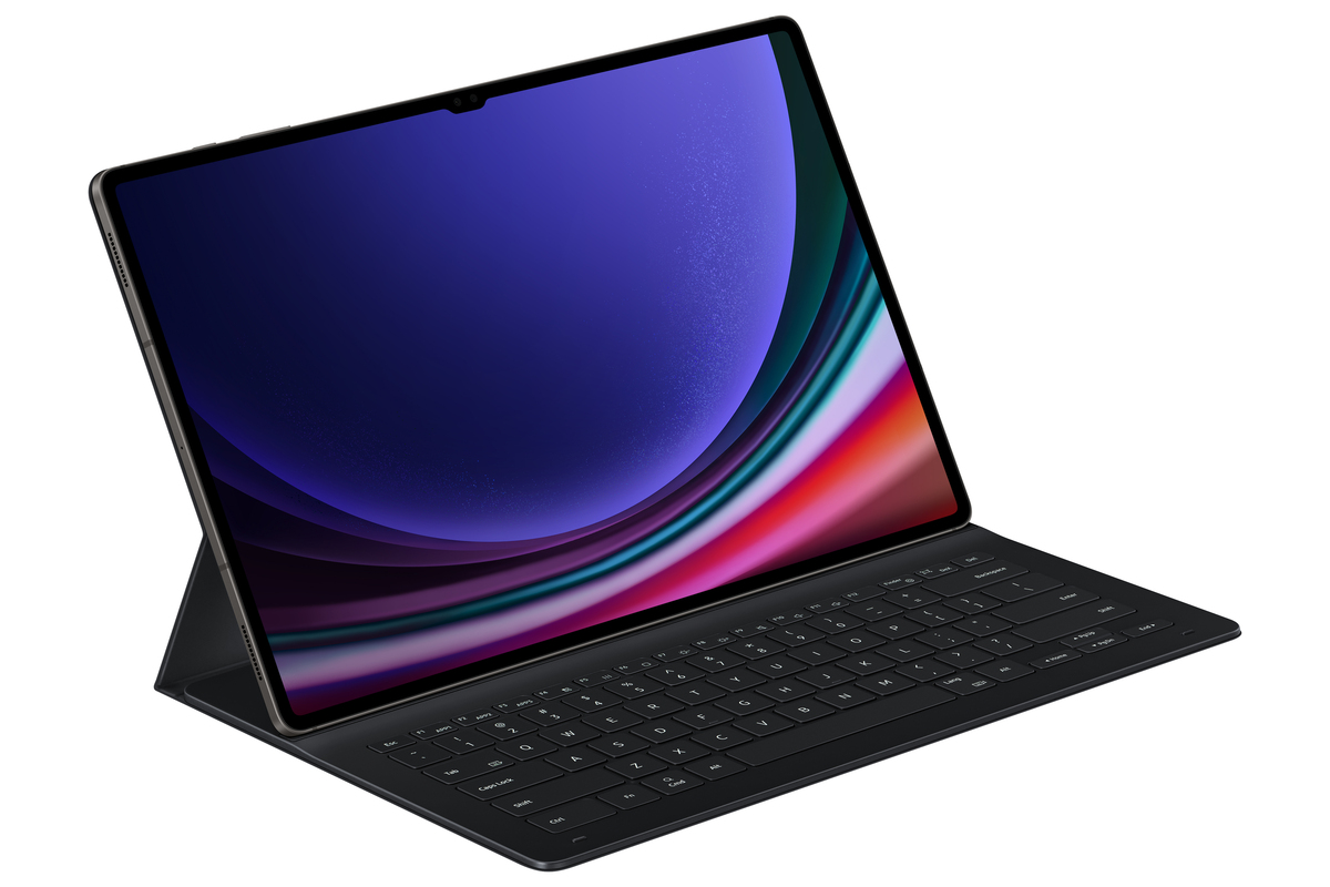 Samsung Book Cover Keyboard Slim Galaxy Tab S9+ Ultra, Black - best4you