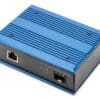 DIGITUS 10/100/1000Base-TX (PoE) to 1000Base-FX Indust MediaCo Der DN-651153 ist ein robuster 8+4 -Port Industrial Gigabit Ethernet PoE Switch für raue Umgebungen. Mit blockierungsfreier Wire-Speed-Leistung bietet er 8x 10/100/1000 BASE-TX RJ45 (je bis 30 W PoE) + 4 x 1000 Base-Fx Ports. Das IP40-Gehäuse mit redundanter Stromversorgung ist ideal für Überwachung, Kontrollmanagement und drahtlose Dienste bei -40 °C bis 80 °C.