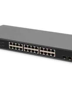 DIGITUS 24 Port L2 Managed Gigabit Ethernet PoE Switch