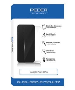 PEDEA Display-Schutzglas Google Pixel 8 Pro