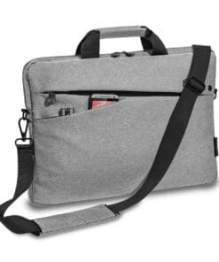 PEDEA Notebooktasche "Fashion" bis 17,3" (43,9cm) grau/schwarz