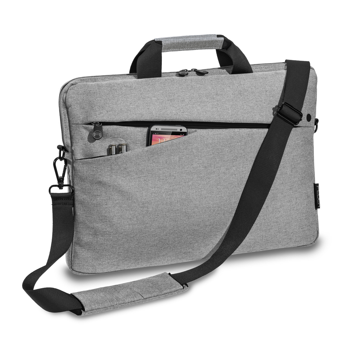 PEDEA Notebooktasche "Fashion" bis 17,3" (43,9cm) grau/schwarz PEDEA Notebooktasche "Fashion" bis 17,3" (43,9cm) grau/schwarz