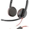 Poly Ersatz Headset Blackwire C3225 binaural 3,5 mm Arbeiten Sie, wie Sie es möchten<br><br>Die Blackwire 3200 Series bietet beste Audioqualität in einem Headset das für Unternehmensanforderungen geschaffen wurde. An dem schlanken Design und dem flexiblen Mikrofonarm für eine individuelle Passform gibt es nichts auszusetzen.