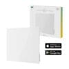 Hombli smartes Infrarot Glas Heizpanel 2024 400W weiß Das Hombli Smart Infrared Heatpanel - Glass: Elegante Verbindung von Design und Effizienz Wärme, wo und wann Sie sie brauchen. Mit dem Hombli Smart Infrared Heatpanel können Sie bestimmte Räume effizient beheizen, ohne sich auf Ihr gesamtes Zentralheizungssystem zu verlassen. Dieses Paneel mit seinem klaren Design fügt sich nicht nur nahtlos in jedes moderne Interieur ein, sondern sein Heizelement mit Nano-Carbon-Kristall-Infrarot-Technologie gibt die Wärme direkt ab und sorgt dafür, dass Ihre Räume – vom Bad bis zum Wohnzimmer – gemütlich sind, sobald Sie diese betreten. Maximierte Energieeffizienz Verabschieden Sie sich von sperrigen Konvektoren. Das Heatpanel ist effizienter und ermöglicht es Ihnen, in größeren Räumen wie Wohnzimmern die perfekte Atmosphäre zu schaffen und gleichzeitig in ungenutzten Räumen Energie zu sparen. Möchten Sie Ihren alten elektrischen Heizkörper ersetzen? Das Hombli Paneel kann die ideale, platzsparende Lösung sein, die unnötige Heizkosten minimiert. Sicherheit geht vor Eine Kindersicherung, keine losen Teile sowie ein gehärtetes Sicherheitsglas bieten Familien mit Kleinkindern und Haustieren ein sicheres Gefühl. Ausgestattet mit einem langlebigen Nano-Carbon-Heizelement und einem Überhitzungsschutzsystem ist das Hombli Heatpanel auf Langlebigkeit und Sicherheit ausgelegt. Intelligente Funktionen Erleben Sie die intelligente Erkennung offener Fenster, welche das Heizgerät bei schnellem Temperaturabfall abschaltet – so wird sichergestellt, dass keine Wärme verschwendet wird.