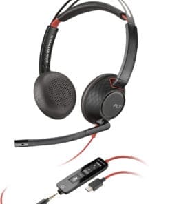 Poly Headset Blackwire C5220 binaural USB-C & 3,5 mm