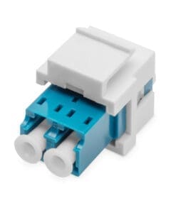 DIGITUS LWL-LC/LC-Duplex-Kupplung, Singlemode, Keystone