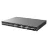 Grandstream GWN7806P Der GWN7816(P) ist ein verwalteter Layer-3-Netzwerk-Switch mit 48 Anschlüssen, der es mittleren bis großen Unternehmen ermöglicht, skalierbare, sichere, leistungsstarke und intelligente Unternehmensnetzwerke aufzubauen, die sich vollständig verwalten lassen. Er unterstützt erweiterte VLANs für eine flexible und anspruchsvolle Verkehrssegmentierung, erweiterte QoS für die Priorisierung des Netzwerkverkehrs, IGMP/MLD Snooping zur Optimierung der Netzwerkleistung und umfassende Sicherheitsfunktionen gegen potenzielle Angriffe. Der GWN7816P bietet einen intelligenten dynamischen PoE-Ausgang zur Stromversorgung von IP-Telefonen, IP-Kameras, WLAN Zugangspunkten und anderen PoE-Endpunkte. Der GWN7816(P) kann auf verschiedene Weise verwaltet werden, unter anderem über die lokale Web-Benutzeroberfläche des Switches und über die Befehlszeilenschnittstelle (CLI). Außerdem wird er von GWN, Cloud und GWN Manager unterstützt, der Cloud- und On-Premise-Netzwerkmanagement-Plattform von Grandstream. Mit einer Reihe fortschrittlicher Funktionen, umfassendem Sicherheitsschutz und flexiblen Verwaltungsoptionen ist der GWN7816(P) ideal für Unternehmen und mittlere bis große Betriebe, die Hochleistungsnetzwerke mit maximaler Kapazität und Kontrolle benötigen.