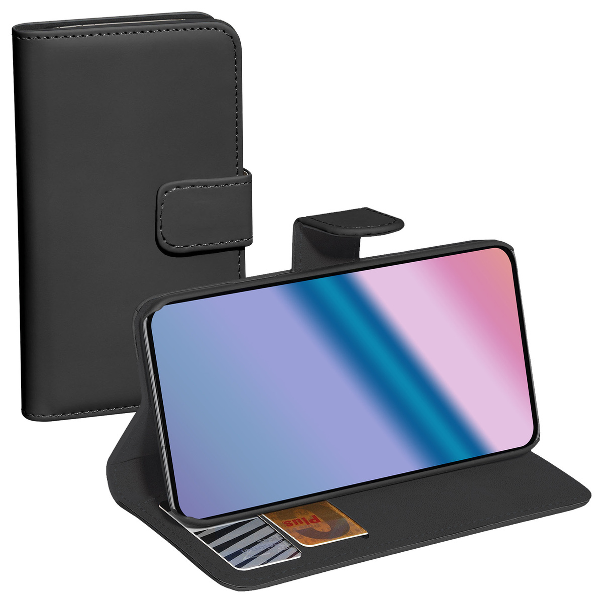 PEDEA Book Cover Classic für Samsung Galaxy A15 5G, schwarz PEDEA Book Cover Classic für Samsung Galaxy A15 5G, schwarz