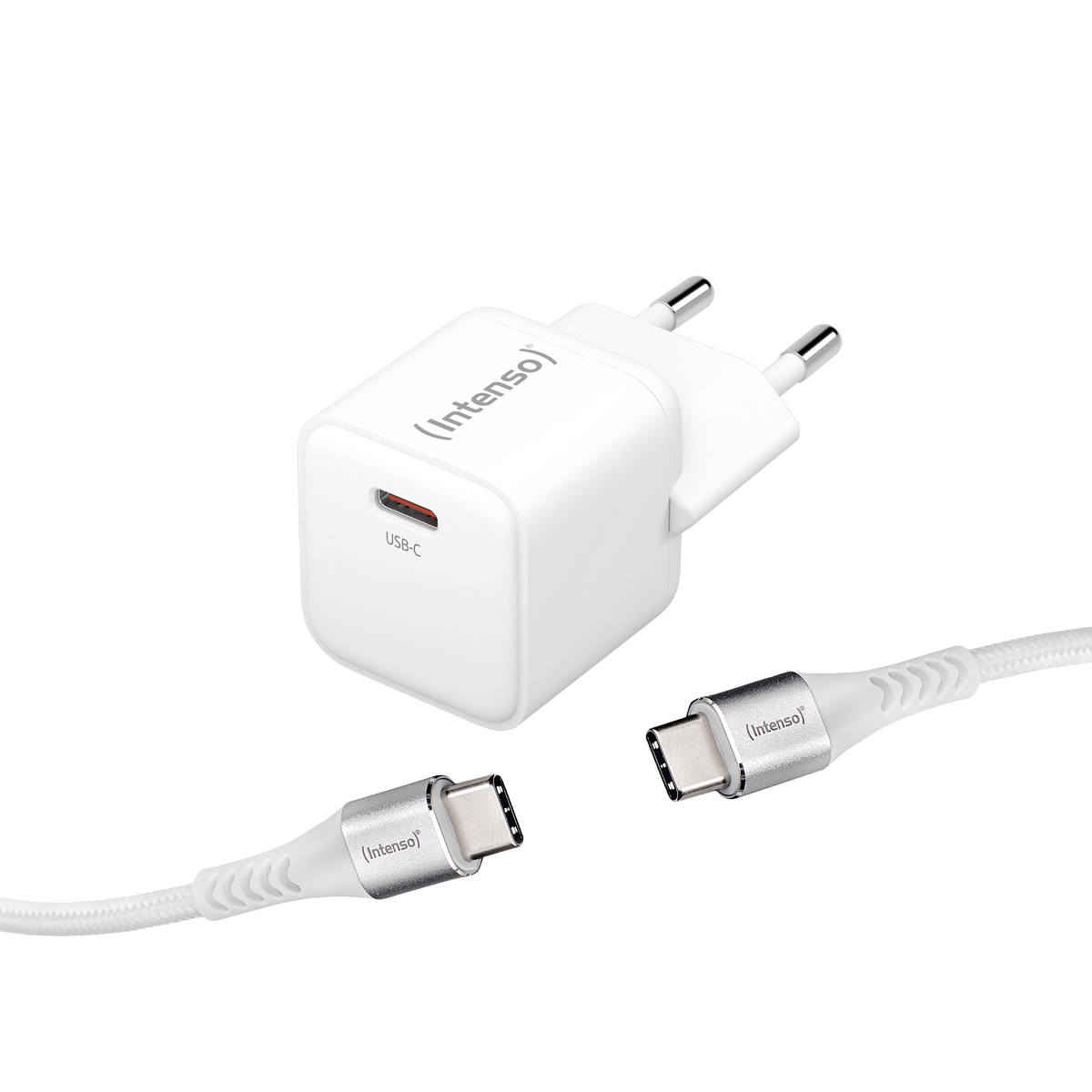 Intenso Power Adapter 30W, USB-C mit USB-C-Kabel Intenso Power Adapter 30W, USB-C mit USB-C-Kabel