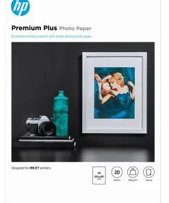 HP Premium Plus Fotopapier glänzend - 20 Blatt/A4/210 x 297 mm