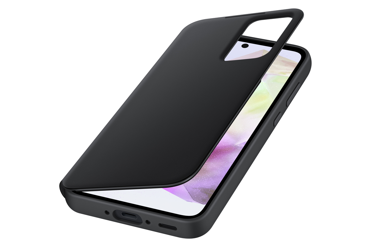 Samsung Smart View Wallet Case für Galaxy A35, Black Samsung Smart View Wallet Case für Galaxy A35, Black