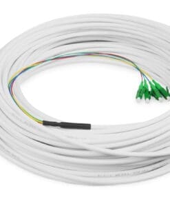 DIGITUS FTTH Drop Kabel, Singlemode, 4 Fasern, 4 LC/APC, 30 m