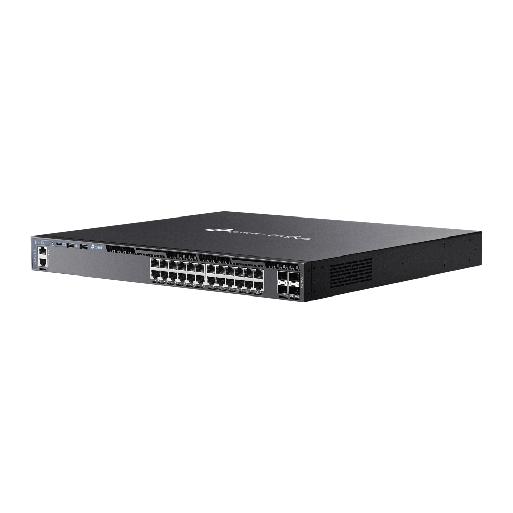 Omada SG6428X 24-Port Gigabit stack. L3 mgd. Switch Omada SG6428X 24-Port Gigabit stack. L3 mgd. Switch