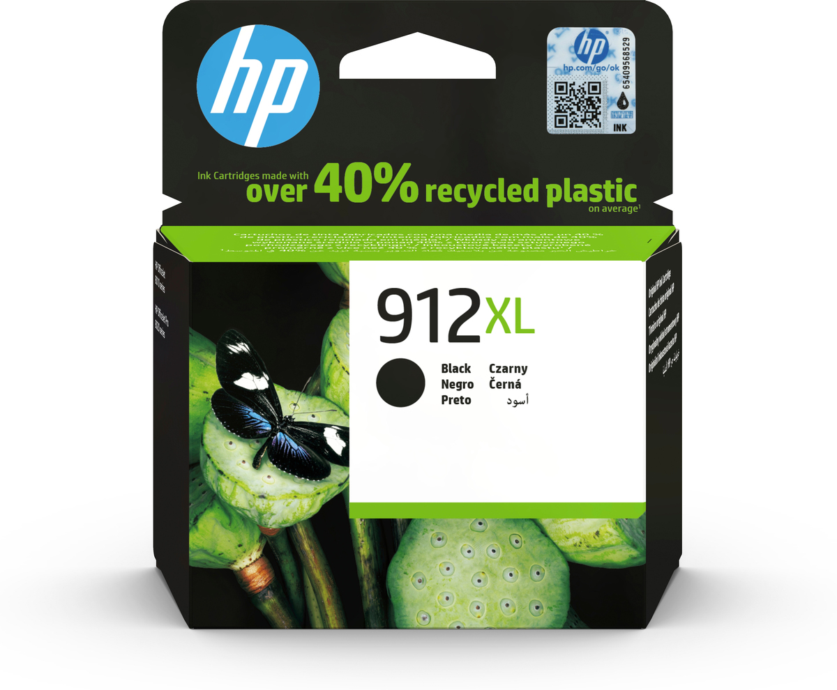 HP 912XL Schwarz Original Druckerpatrone HP 912XL Schwarz Original Druckerpatrone