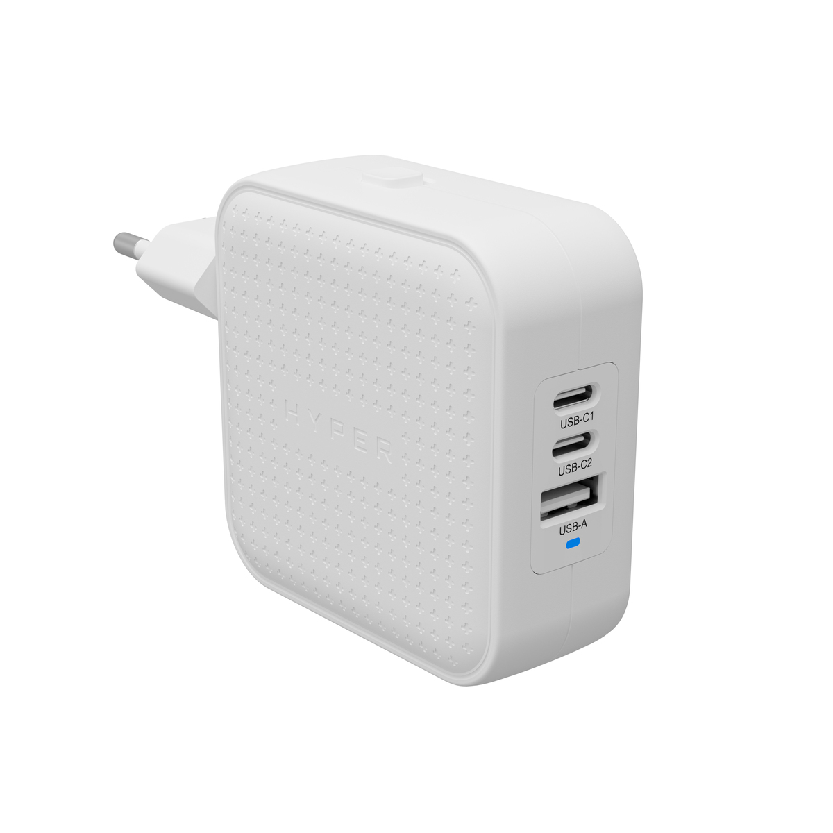 Hyper HyperJuice 70W USB-C GaN Travel Charger (3C+1A) - White Hyper HyperJuice 70W USB-C GaN Travel Charger (3C+1A) - White
