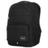 Der Targus 38,1 - 40,64 cm (15–16 Zoll) große Octave III-Rucksack ist ein funktionaler und leichter Rucksack mit leicht zugänglichen Taschen, in denen Sie die wichtigsten Dinge des Tages stilvoll transportieren können. Er schützt Ihre Technik in seiner speziellen gepolsterten Laptoptasche und organisiert Ihre Ausrüstung in seiner integrierten Workstation. Zwei Vordertaschen erleichtern das Verstauen von Gegenständen, die Sie unterwegs benötigen, wie Telefon, Geldbörse oder Ladegerät, und in den beiden seitlichen Wasserflaschentaschen haben Sie Wasser oder Getränke immer griffbereit.Dieser Rucksack mit gepolsterten Schultergurten und Netzrücken ist bequem zu tragen. Dank der praktischen Kabeldurchführung können Sie unterwegs Ihre Lieblingskopfhörer oder Ihr Netzteil (nicht im Lieferumfang enthalten) an Ihr Telefon oder ein anderes Smartgerät anschließen. Der Octave III ist geräumig, aber dennoch leicht, bequem und funktional und bietet genau die richtigen Voraussetzungen für den einfachen Transport Ihres Laptops und aller wichtigen Dinge.