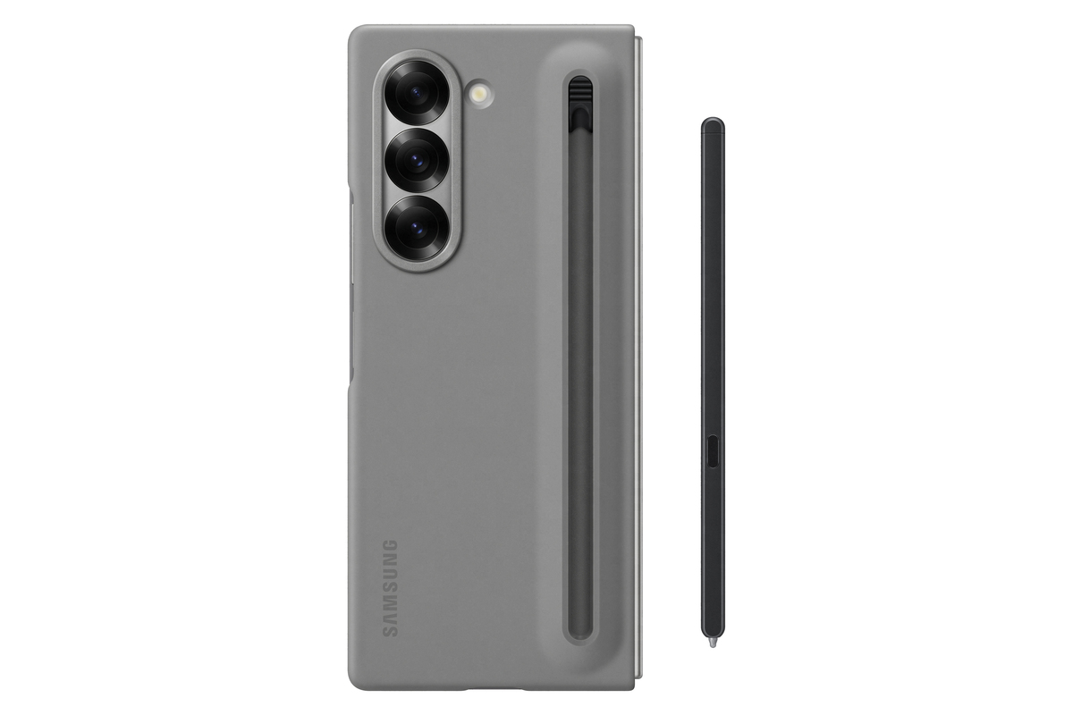 Samsung Silm S Pen Case für Galaxy Fold6, Grau Samsung Silm S Pen Case für Galaxy Fold6, Grau