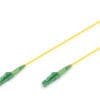 DIGITUS FO Patchkabel, SM, Simplex, LC/APC - LC/APC, 10 m Entspricht den Channel Anforderungen gem. ISO/IEC 11801 für Klasse EA bis 500 MHz