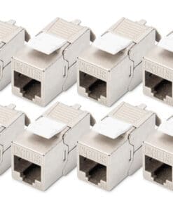 DIGITUS CAT 6A Keystone Modul, geschirmt,werkzeugfrei 8 Stk