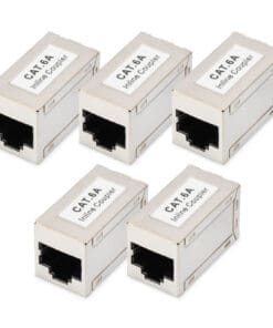 DIGITUS CAT 6A Modular Kupplung, geschirmt - 5 Stk.