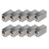 DIGITUS CAT 5e, Klasse D, RJ45 Modular Kupplung - 10 Stk. Der HDMI Splitter von DIGITUS verteilt/spiegelt Audio- und Videosignale Ihres HDMI Gerätes auf 2 Fernseher, Bildschirme oder Beamer in einer Auflösung von max. 4K/60 HzDer HDMI Splitter von DIGITUS verteilt Audio- und Videosignale Ihres HDMI-Gerätes auf 2 TVs, Monitore oder Beamer in einer Auflösung von UHD 4K/60 Hz. Mittels EDID-Management können Sie aus 3 Modi (Copy, Auto, Downscaler) wählen. Die integrierte Downscaling-Funktion unterstützt die Anzeige von 4K-Inhalten auf Full HD Displays, zusätzlich kann sowohl ein 4K als auch ein Full HD Display gleichzeitig betrieben werden. Dank der Auto-EDID-Funktion erkennt der Splitter automatisch die angeschlossenen Displays - es sind keine manuellen Einstellungen notwendig. Der Video-Splitter wird mittels Micro USB Kabel mit Strom versorgt z.B. über das Quell-Gerät oder einen USB-Ladeadapter.