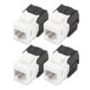 Zukunftsorientierte Standards und High-End Qualität für Ihr Netzwerk. Der Artikel "DN-93603-24" von DIGITUS ist ein ungeschirmtes Keystone Modul mit werkzeugfreiem Montageanschluss, welches Ihnenhervorragende Leistung und Verbindungsqualität für Ihr Netzwerk bietet. Seine kompakte Bauform erlaubt eine Reiheninstallation von 24 Stück in 483 mm (19") 1HE Panels.