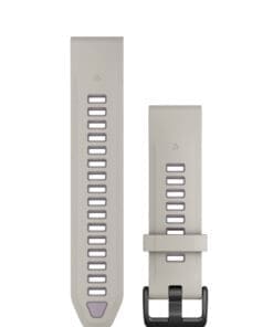 Garmin Ersatzarmband QuickFit 20mm Silikon Nebelgrau/Lavendel