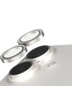 SAFE Camera Protector Glitter Silver iPhone 16/16 Plus