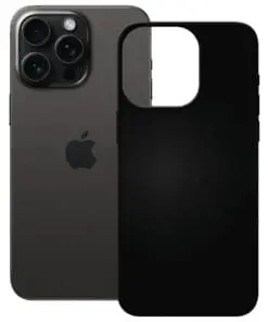 PEDEA Soft TPU Case für Apple iPhone 16 Pro Max black
